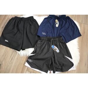 NWT Xara Polyester Adult Men's Small Soccer Shorts (LOT OF 3 PAIR!)